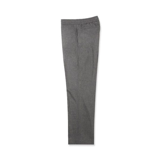 【干場別注モデル】H LUCANO ウールカシミヤストレッチ リラックスストレートパンツ FA1244X グレー
