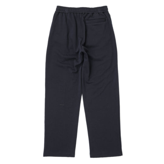 【干場義雅×菅原靴店別注モデル】パンツ メンズ スウェット コットン 裏毛 ウールカシミヤ ウエストゴム ドローコード MCKA1137103271 ZORN DARK NAVY