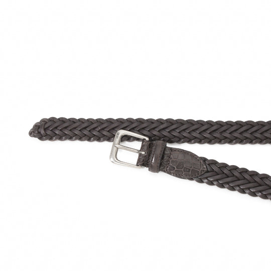 「西口修平氏 完全監修」メッシュカーフベルト ブラウン