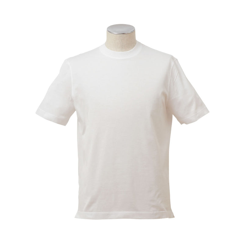 スーピマコットン ショートスリーブ クルーネックTシャツ ホワイト