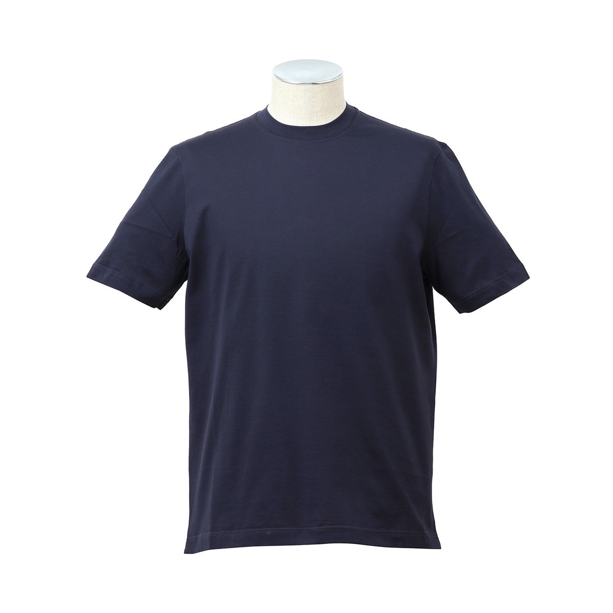 スピッツ　Tシャツ　ネイビー スーピマコットン ショートスリーブ クルーネックTシャツ ネイビー