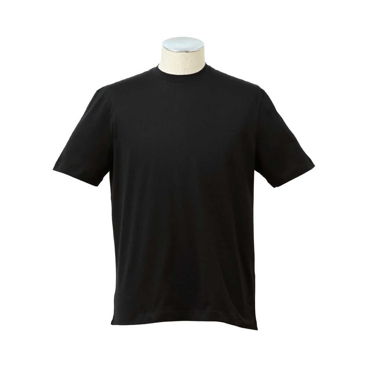 【ブラック（01）】【洗える】スーピマコットン アームレットTシャツ 2025-A-GGM25140_sub14_500x.jpg