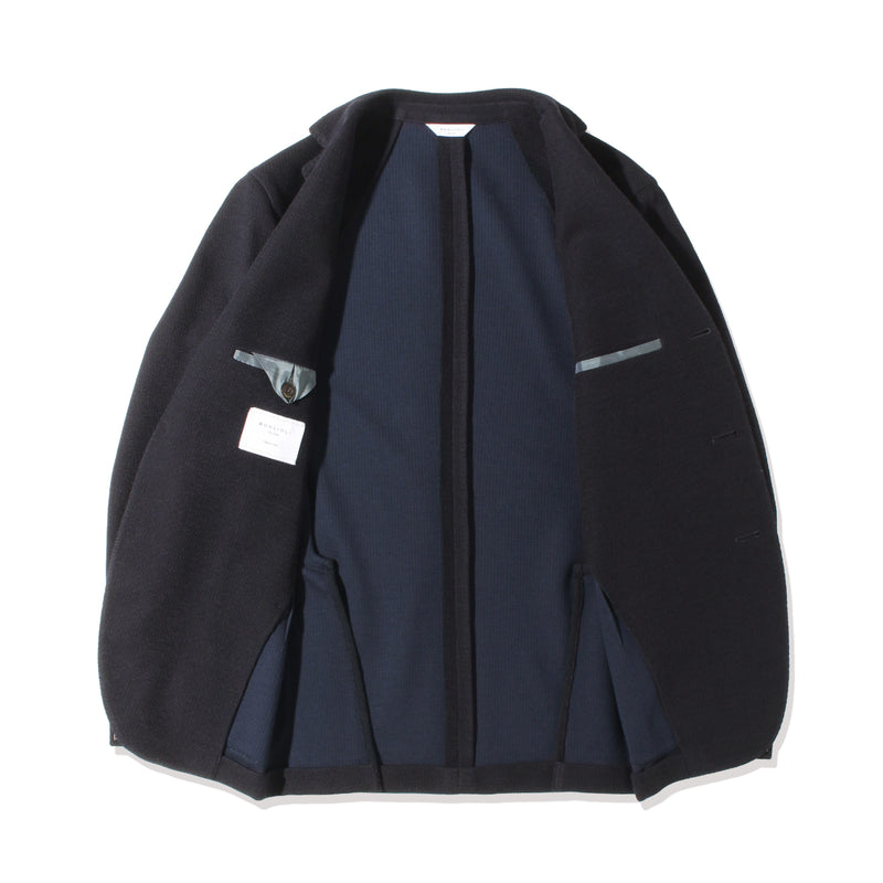 ウールコットンジャージー3Bシングルジャケット
