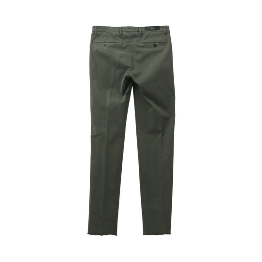 26AW BG07 コットンストレッチ ワンプリーツ テーパードパンツ ミリタリー