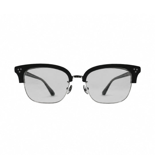 FIXER × Mr.CASANOVA / RAVEN サングラス BLACK x GUN METAL BLACK / LIGHT GRAY LENS