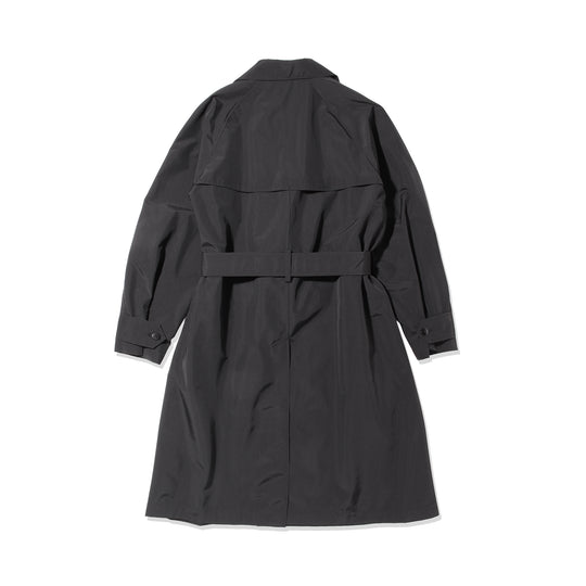 【MMW限定販売】干場別注 トレンチコート ナイロン ブラック