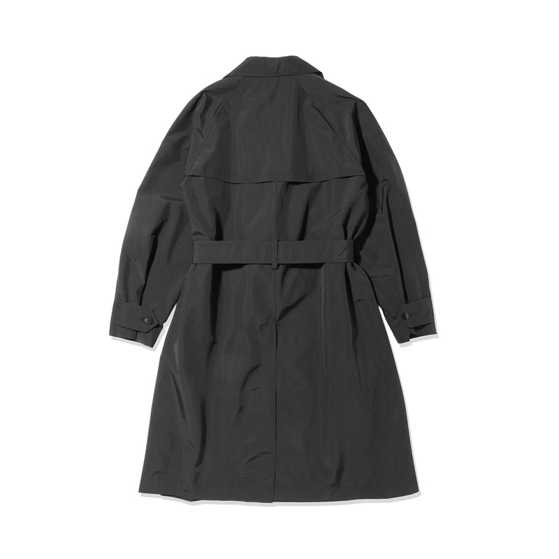 MMW限定販売】干場別注 トレンチコート ナイロン ブラック – MINIMAL