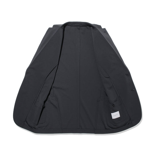 干場完全別注 マットツイスト テーラードジャケット グレー