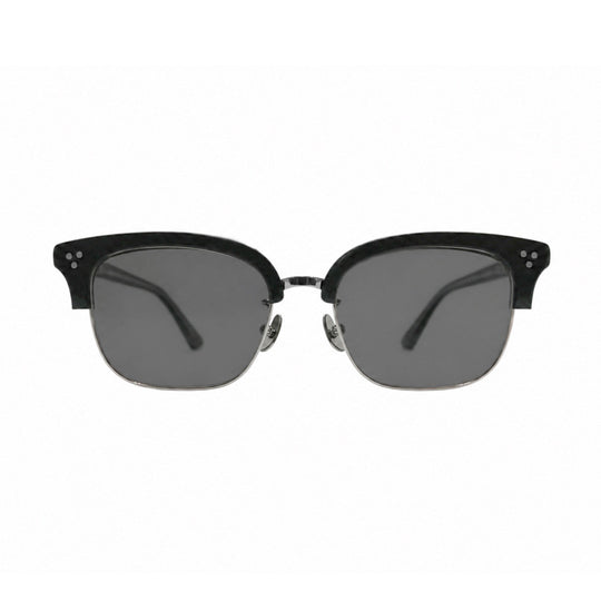 FIXER × Mr.CASANOVA / RAVEN サングラス MATTE BLACK x SILVER /  BLACK SMOKE LENS
