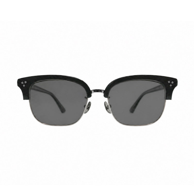 FIXER × Mr.CASANOVA / RAVEN サングラス MATTE BLACK x SILVER