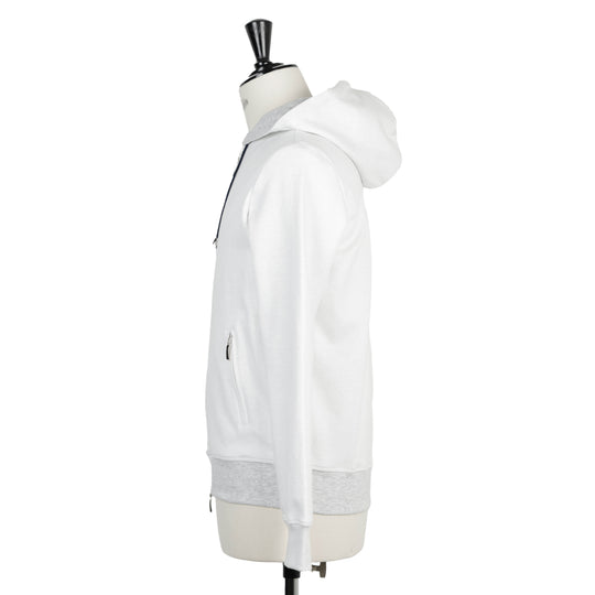 フーディー コットンジャージ ホワイト