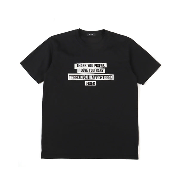 FTS-11 FIXER US TOUR T-shirt BLACK