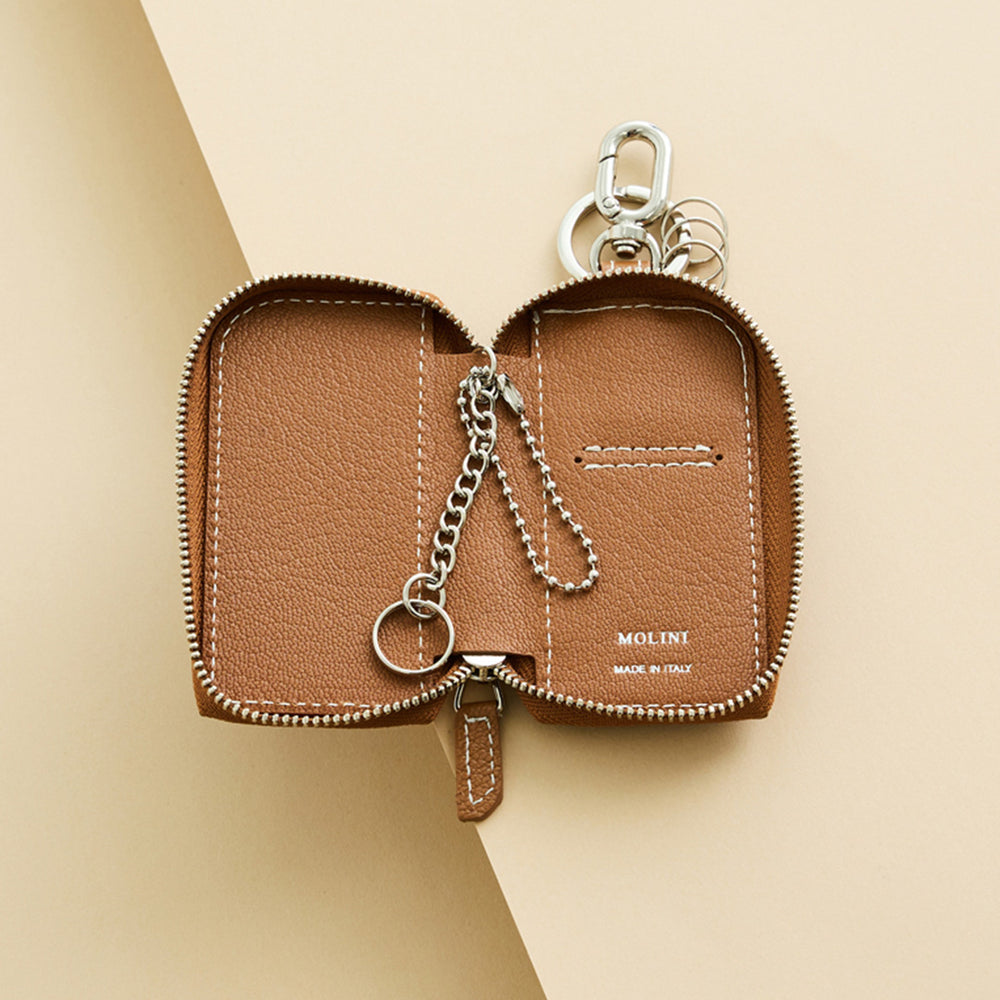 Key Case キーケース 111 キャメル – MINIMAL WARDROBE