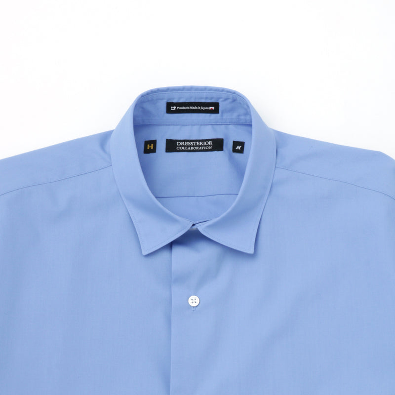 干場義雅×DRESSTERIOR】シドグラスシャツ サックス – MINIMAL WARDROBE