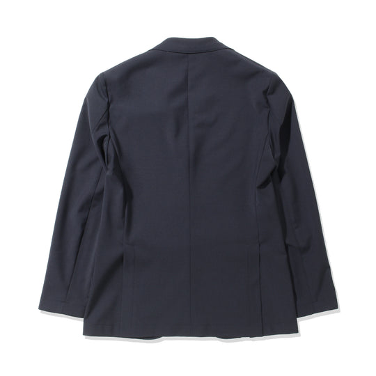 ウールストレッチ 2B シングルスーツ ネイビー