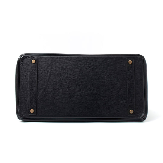 【銀行振込専用商品】Hermes バーキン アルデンヌ ブラック×ゴールド