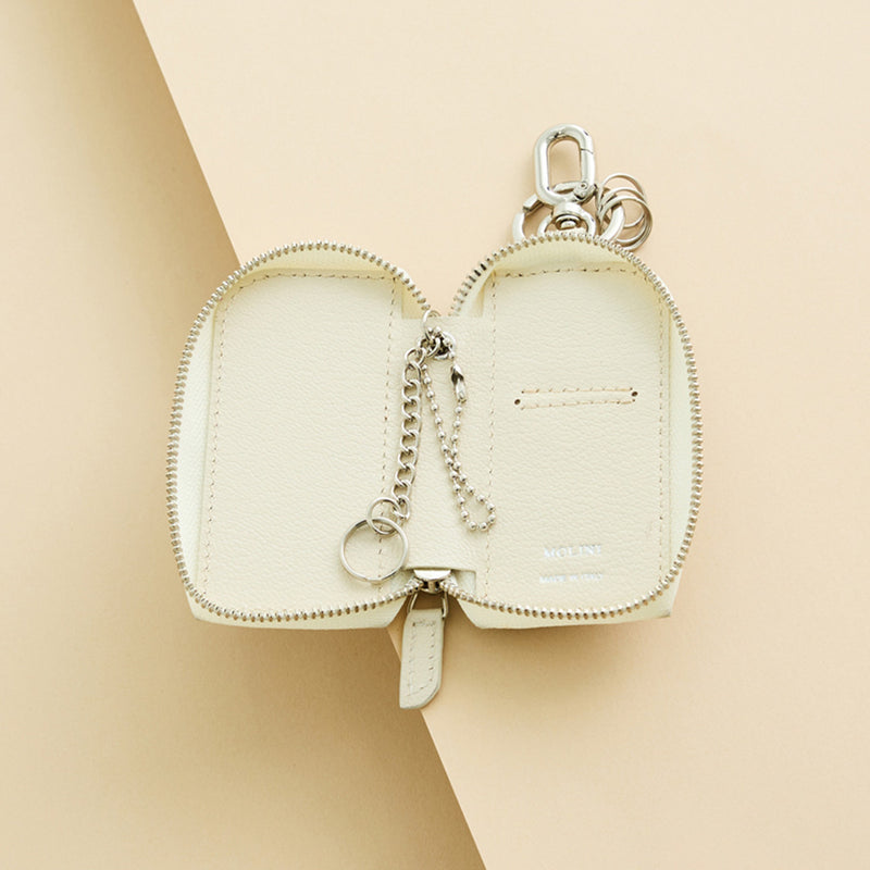 Key Case キーケース 111 オフホワイト – MINIMAL WARDROBE
