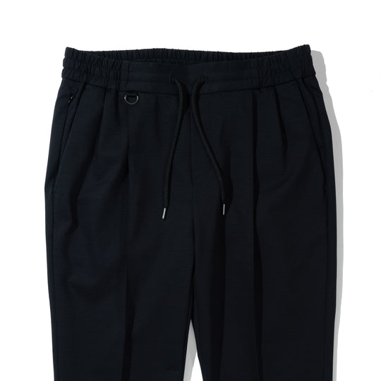 Duplex Cotton  Jersey トラベル スマートラウンジテーパードパンツ コンフォートフィット コスモネイビー