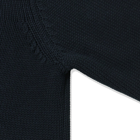 SOFT COTTON クルーネックセーター ネイビー