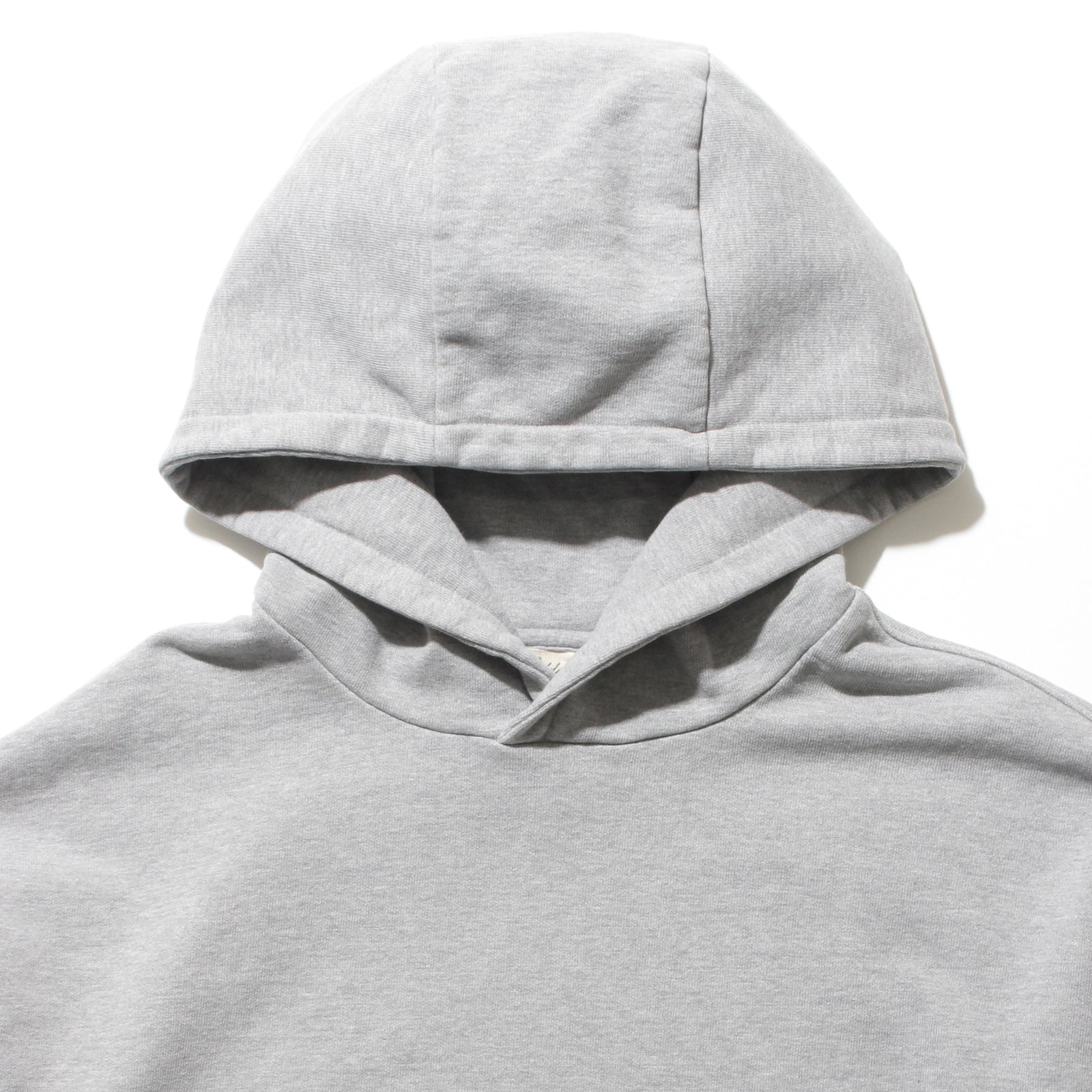 干場別注】SP加工裏毛パーカ ヘザーグレー – MINIMAL WARDROBE