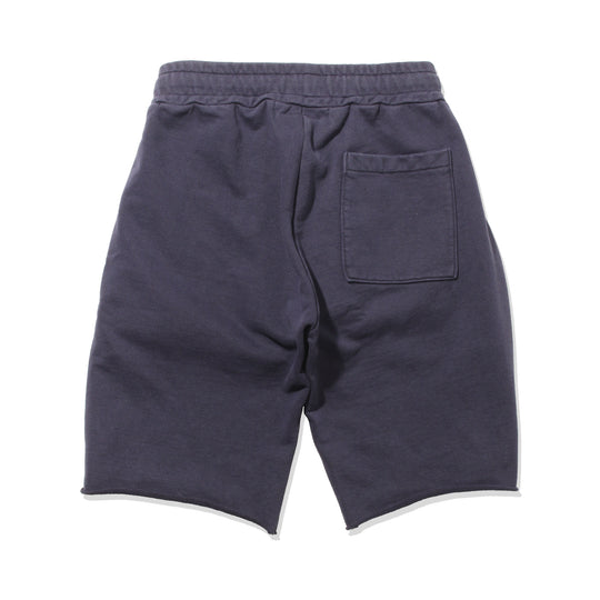 【MMW限定】干場別注LW加工裏毛ショーツ ネイビー