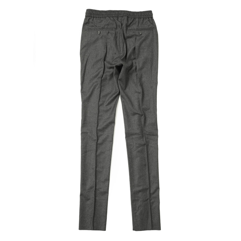 【干場義雅×菅原靴店 コラボ別注モデル】 giabsarchivio ジャブスアルキヴィオ MSH/R3 前後永久クリース ウールパンツ GD-A8143 グレー