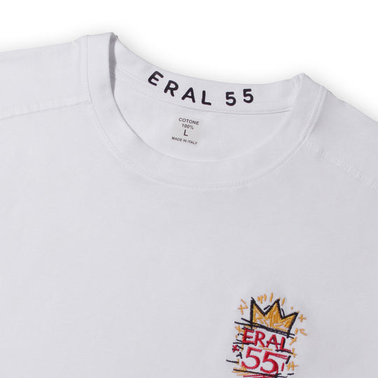 T-Shirt ERAL55 Logo Anniversary WHITE