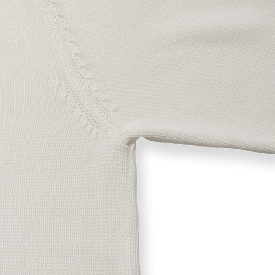 SOFT COTTON クルーネックセーター ホワイト