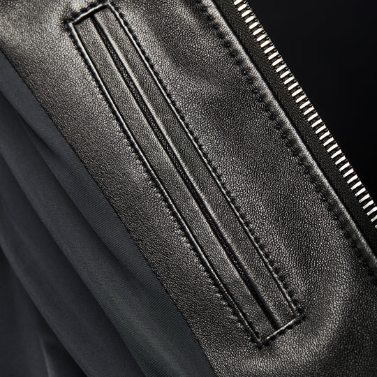 【1PIU1UGUALE3 × FIXER】 F-9  evo - RIDERS  STRETCH LEATHER