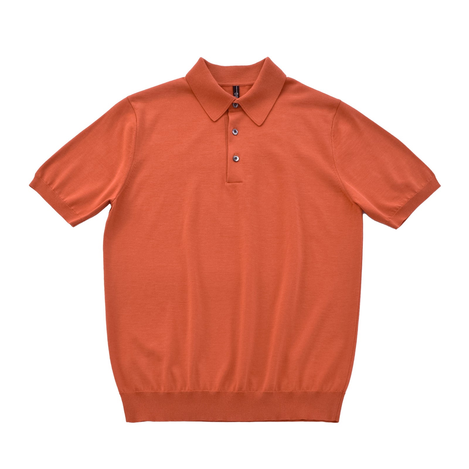 terroir ニットポロ オレンジ – MINIMAL WARDROBE（ミニマルワードローブ）
