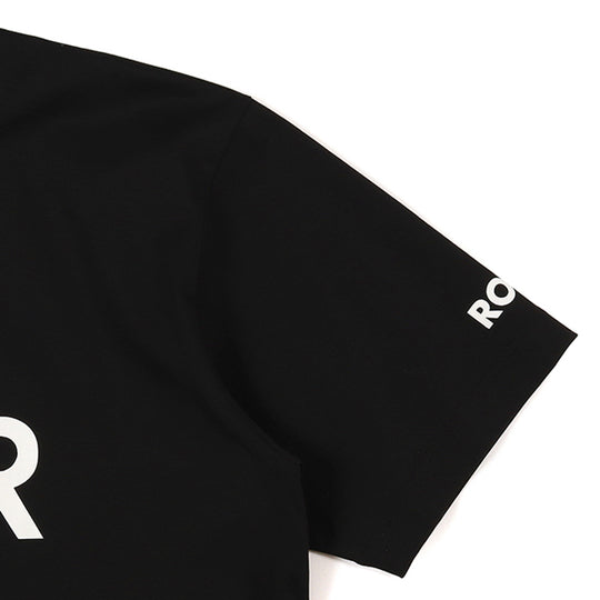 ROLL × FIXER FIXER Logo Print T-shirt プリント Tシャツ ブラック
