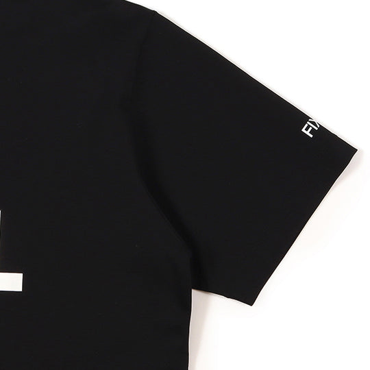 ROLL × FIXER ROLL Logo Print T-shirt プリント Tシャツ ブラック