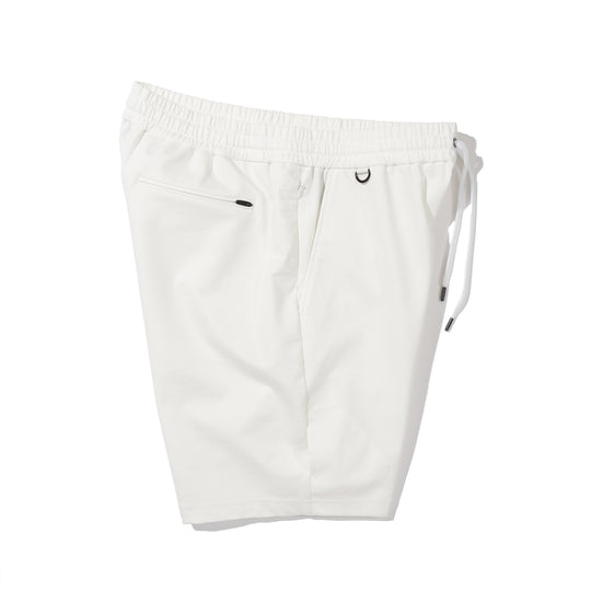 Duplex Cotton Jersey トラベル ショーツ ホワイト