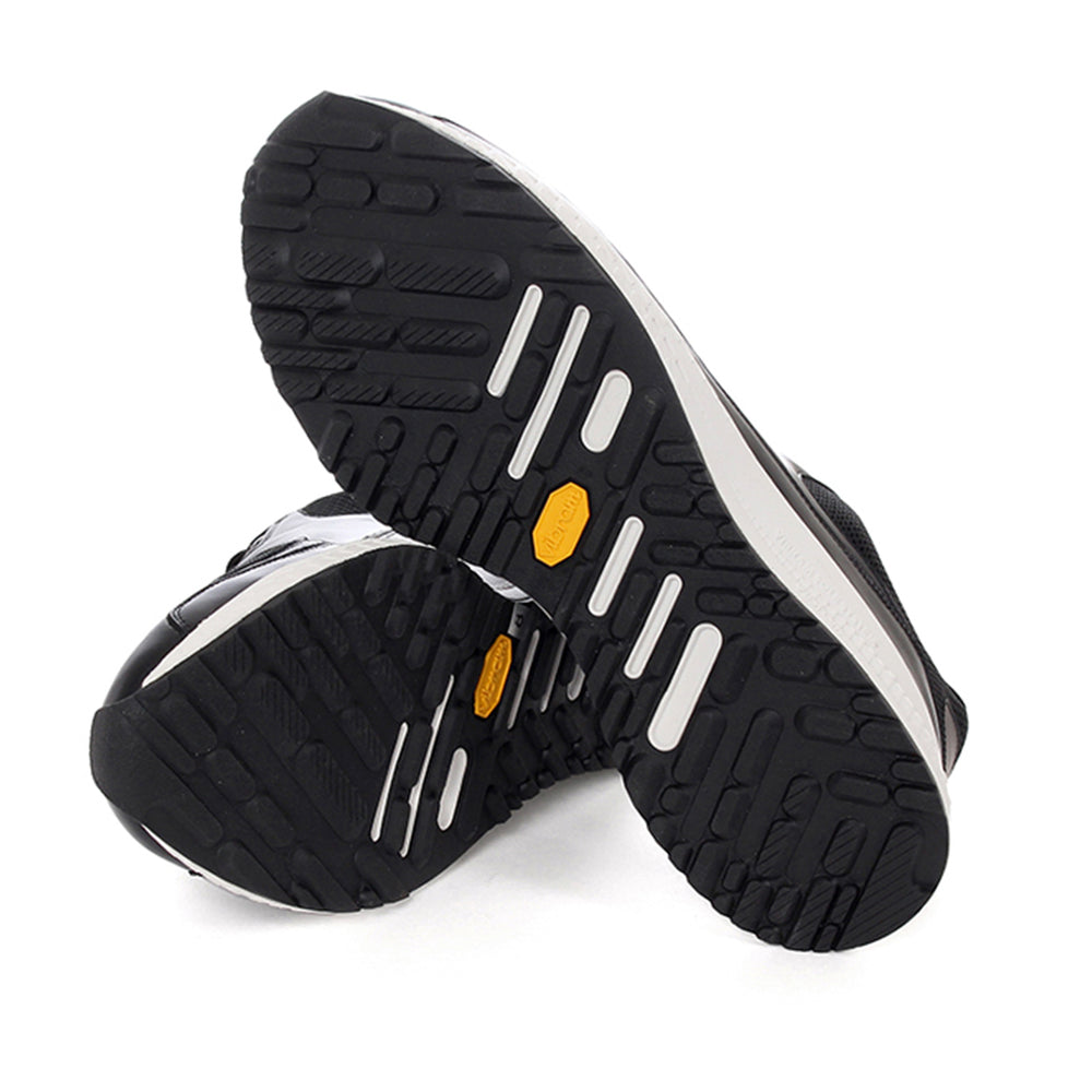 WHA-0001 レザースニーカー BLACK×WHITE – MINIMAL WARDROBE