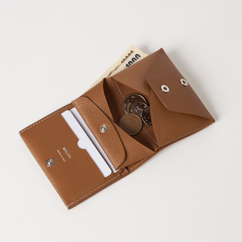MOLINI 二つ折り財布　キャメル 二つ折り財布 398 キャメル – MINIMAL WARDROBE