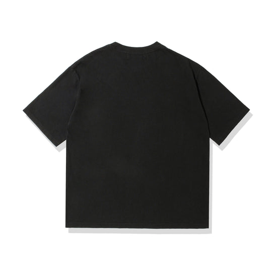 【MMW限定】【干場別注】LW加工20/-天竺T（Amalfi1973) ブラック