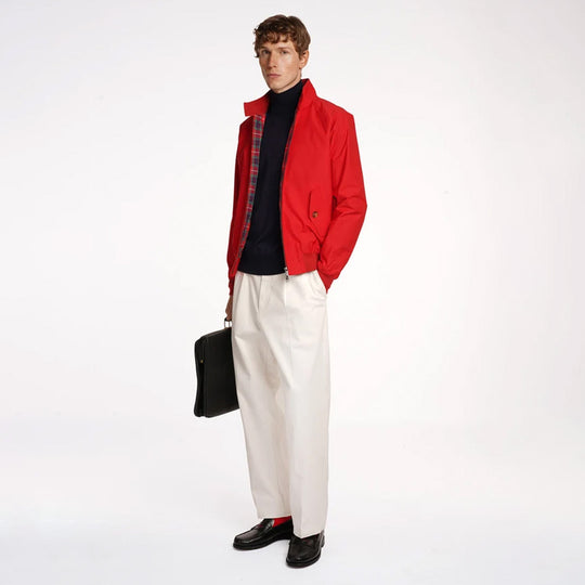 G9 BARACUTA CLOTH RACING RED
