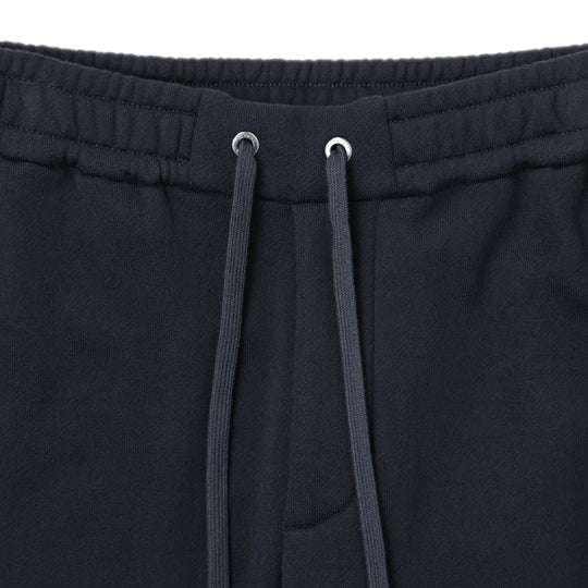 【干場義雅×菅原靴店別注モデル】パンツ メンズ スウェット コットン 裏毛 ウールカシミヤ ウエストゴム ドローコード MCKA1137103271 ZORN DARK NAVY