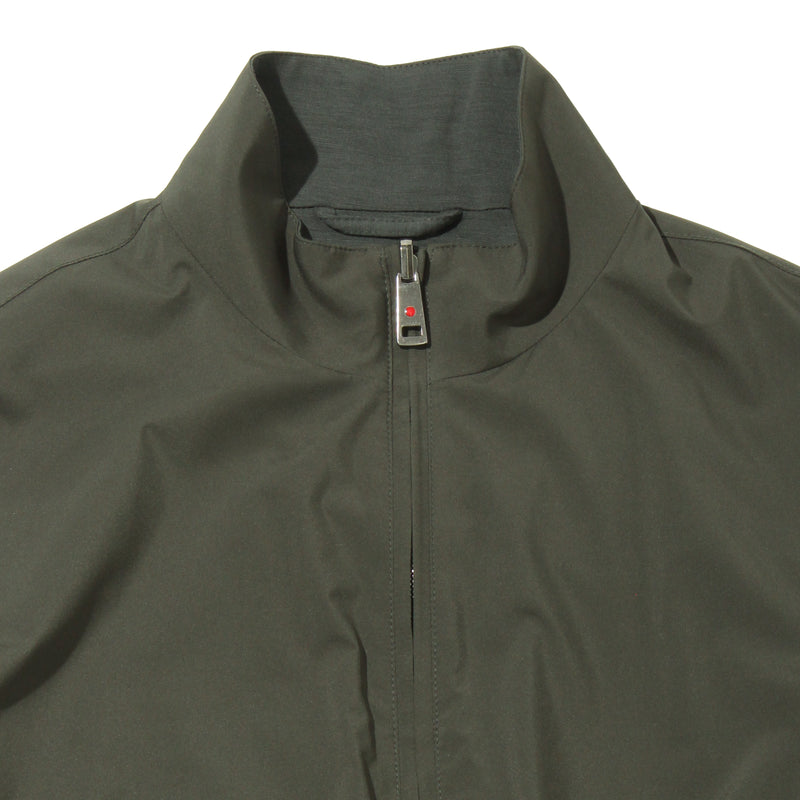 【干場別注】「EGUA」リバーシブルブルゾン オリーブ
