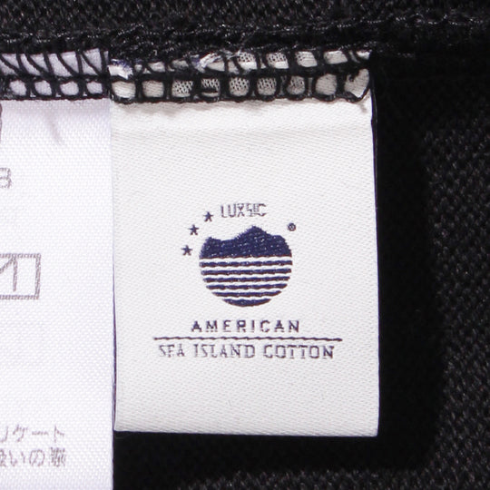 アメリカン・シーアイランドコットン  カーディガン ブラック