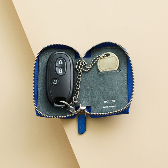 Key Case キーケース 111 ブルー＆グレー