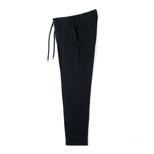 Air-Dense Cotton Jersey フレックスモーション スラックスtype2　スリムフィット コスモネイビー