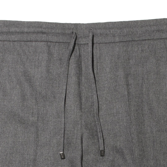【干場別注モデル】H LUCANO ウールカシミヤストレッチ リラックスストレートパンツ FA1244X グレー