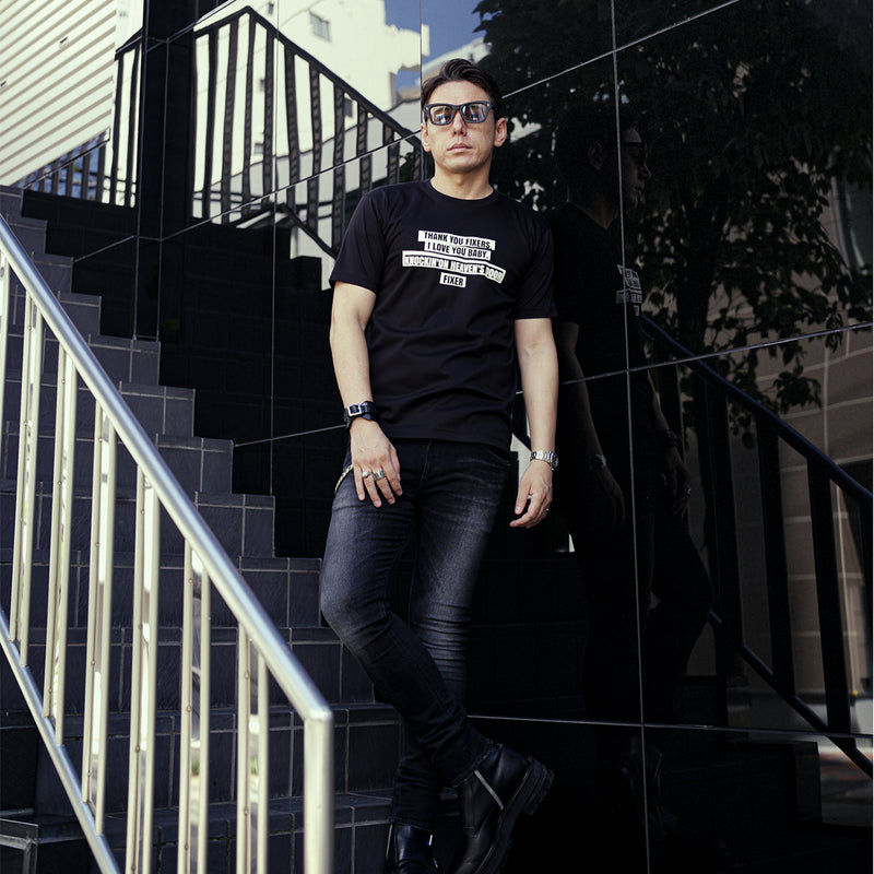 FTS-11 FIXER US TOUR T-shirt BLACK