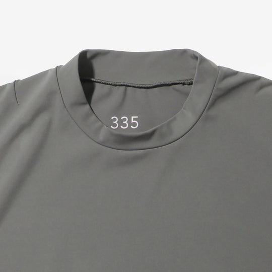 24HR-WEARABLE(COOL) ボードTシャツ (スリムFIT) モスグレー 335_NN