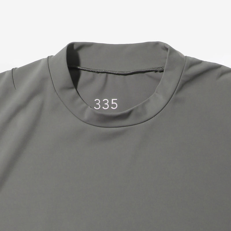 24HR-WEARABLE(COOL) ボードTシャツ (スリムFIT) モスグレー 335_NN