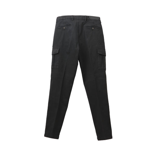 26AW ANNAPOLIS コットンストレッチ カーゴパンツ ブラック