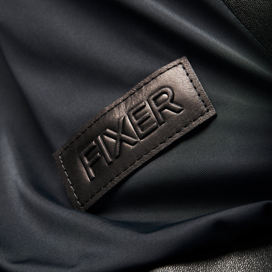 【1PIU1UGUALE3 × FIXER】 F-9  evo - RIDERS  STRETCH LEATHER