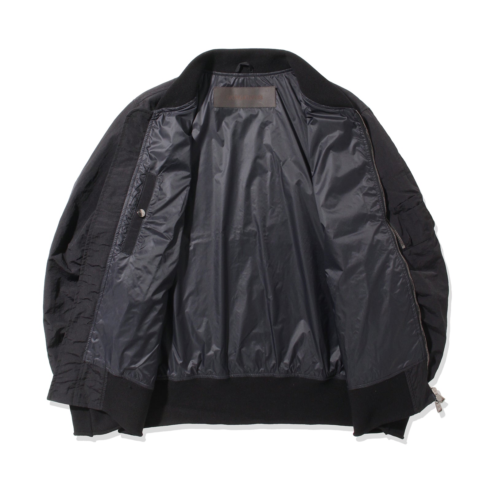 干場別注 ボンバージャケット NERO – MINIMAL WARDROBE