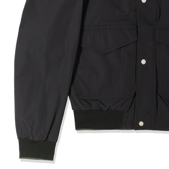 TANNER AT ボンバーブルゾン DARK BLU